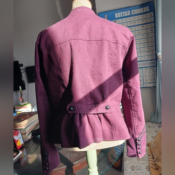 Torrid 00 Wine Tasting Band Jacket New with Tags - Picture 3 of 9